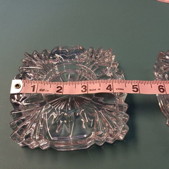 Crystal Tea Candle Anna Hutte Bleikristall Lead Crystal Candle Holder (2) - Picture 2 of 7